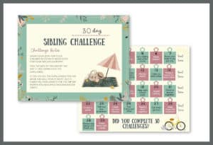 Free Sibling Challenge Printable
